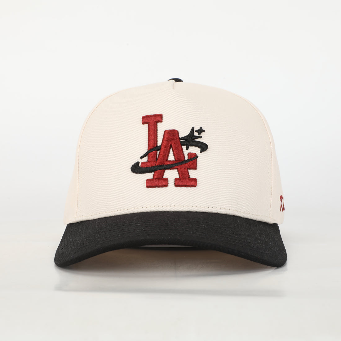Los Angeles Classic Snapback // Red & Créme